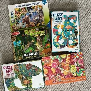 Djeco Puzzle Bundle